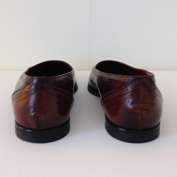 Paloma Flats Classic Wingtip Italian Leather 6M - Picture 11 of 15